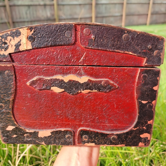 Vintage ~ Antique ~ Handmade Trunk ~ Early 20th Century ~ Rustic ~ Farmh… - Picture 3 of 14